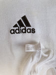 Vintage Adidas Shirt 2002 Fußballgott #20 Bedruckt Weiß XL