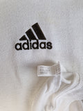 Vintage Adidas Shirt 2002 Fußballgott #20 Bedruckt Weiß XL