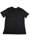 Modernes Air Jordan Shirt Newspaper Basketball Bedruckt Schwarz L