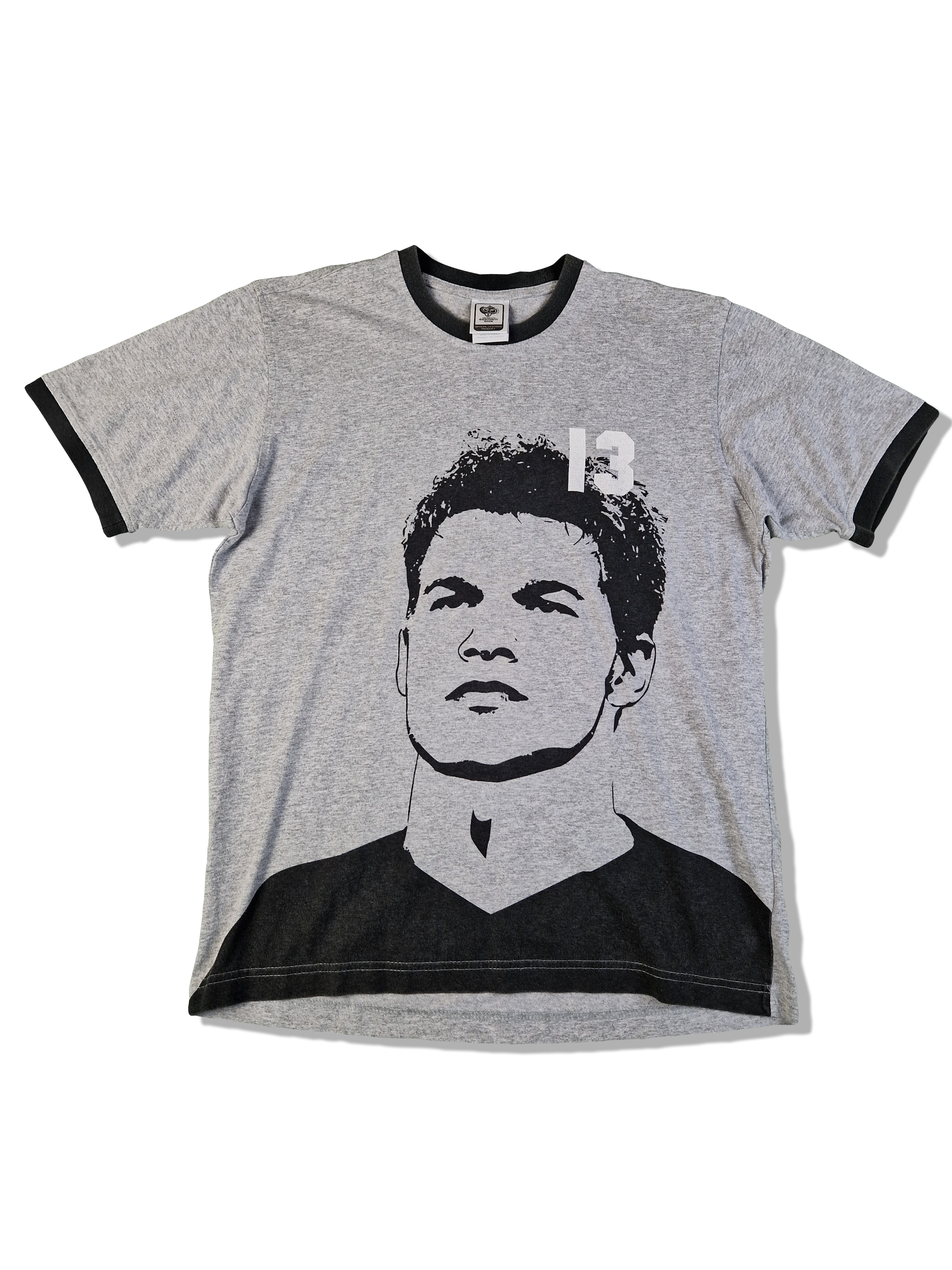 Modernes Adidas Shirt Fußball World Cup 2006 #13 Ballack Grau S - RareRags