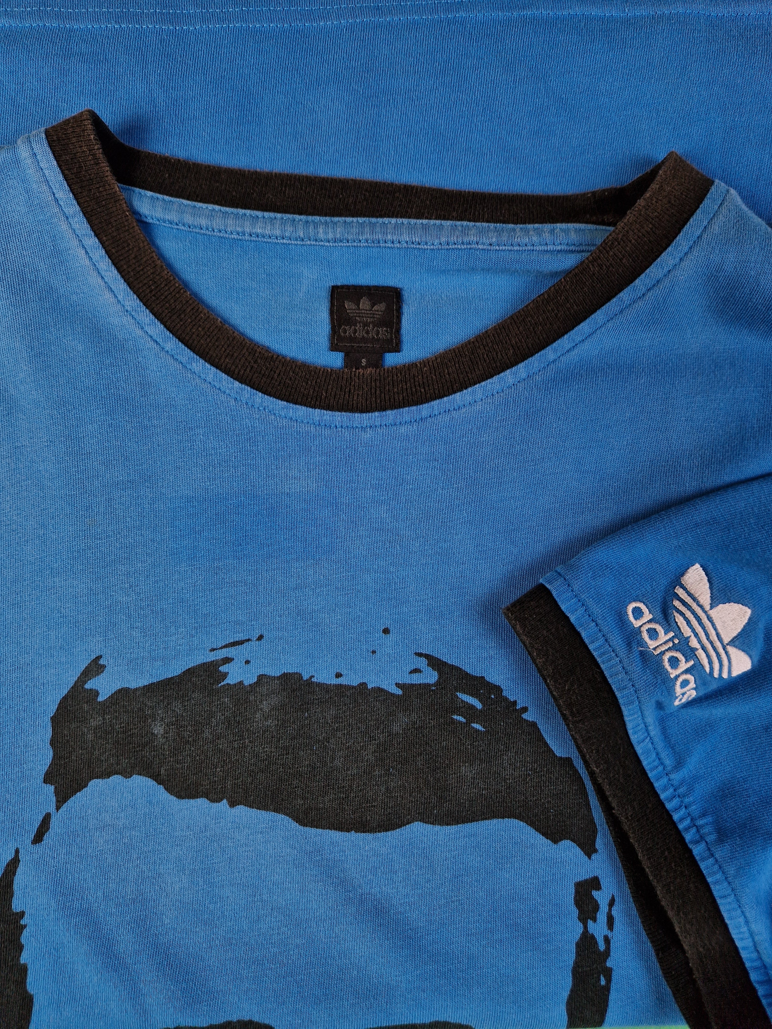 Modernes Adidas Shirt Fußball World Cup 2006 #1 Lehmann Blau S - RareRags