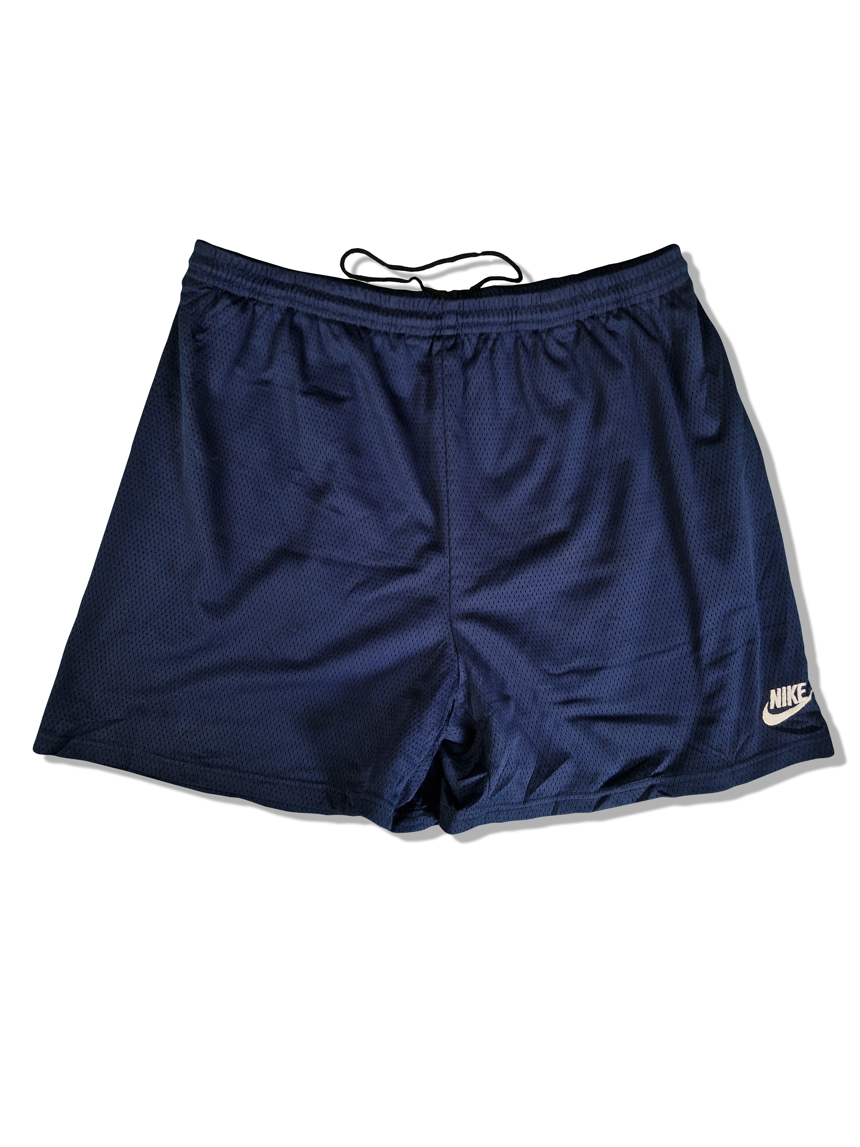 Vintage Nike Shorts Basic Made In USA Navy Blau XXL