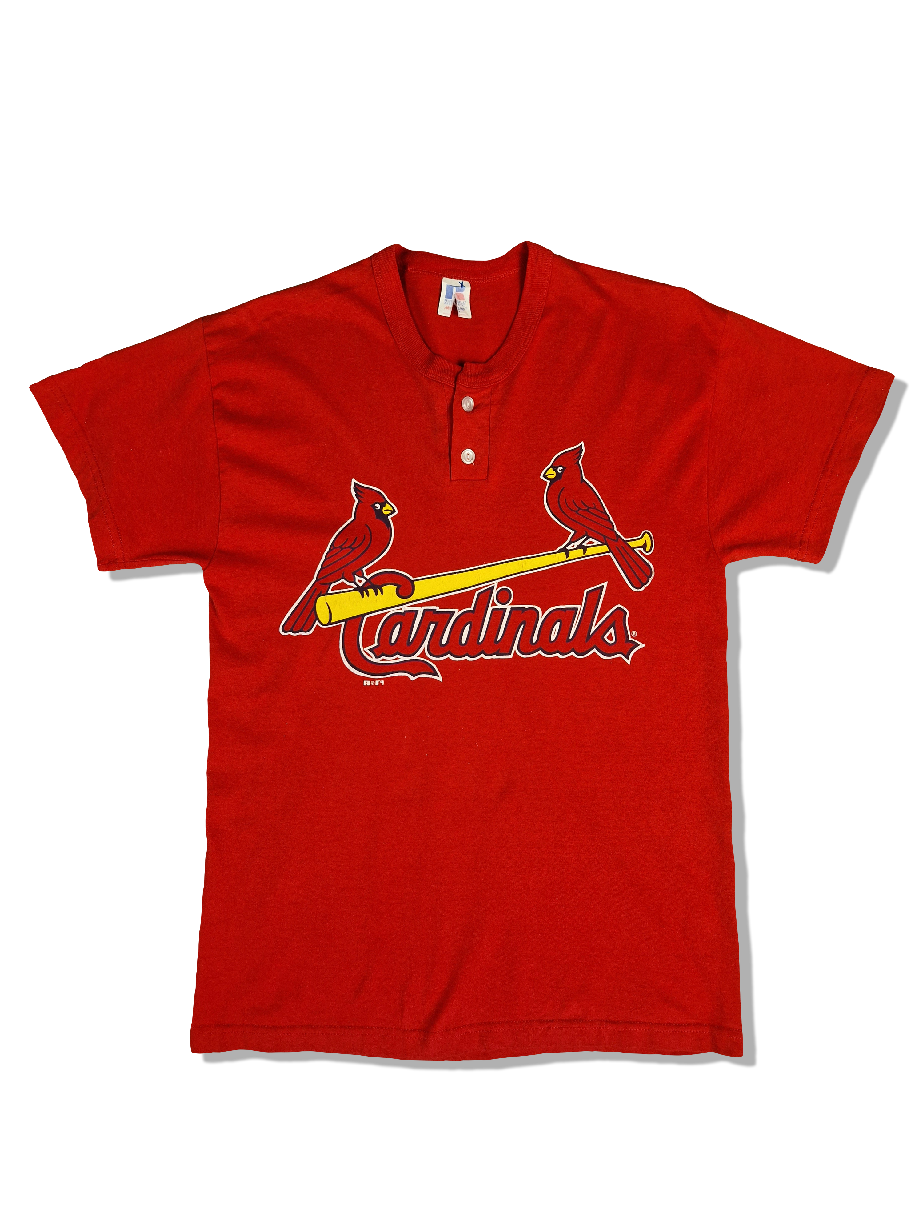 Vintage Russell Shirt Baseball Cardinales Rot M - RareRags