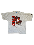 Vintage Starter Shirt Louisville Cardinales Heather Grau L