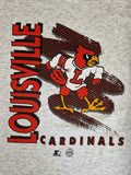 Vintage Starter Shirt Louisville Cardinales Heather Grau L