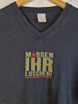 Stedman Shirt Promo "Morgen Ihr Luschen!" Der Ausbilder Schmidt Film 2008 Schwarz XL