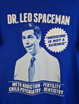 M&O Knits Shirt Promo 2010 30 Rock Dr. Leo Spaceman Blau Weiß S