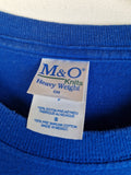 M&O Knits Shirt Promo 2010 30 Rock Dr. Leo Spaceman Blau Weiß S