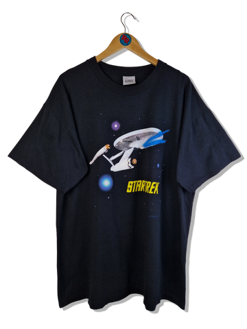 Rare! Vintage Stanley Desantis Shirt Star Trek 1995 Made In USA Single Stitched Schwarz XL