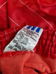 Rare! Vintage Adidas Shorts Glanz Sprinter Nadelstreifen Rot Made In West Germany Rot (D4) M-L
