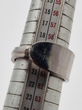 Upcycling Besteckschmuck Ring Tischfein Silber Optik