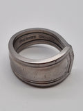 Upcycling Besteckschmuck Ring Esmeyer Silber Optik