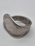 Upcycling Besteckschmuck Ring Solingen Silber Optik
