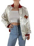 Rare! Vintage Active Generation Bomberjacke Gilleys Pasadena Texas L