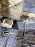 Y2K Dolce & Gabbana Cargohose Made in Italy Hellblau S-M
