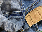 Vintage Levis Jeans Crazy Tag Blau S-M