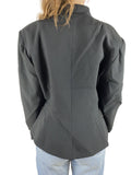 Vintage Designer Blazer Vivian Paris Exclusiv Schwarz Weiß S-M