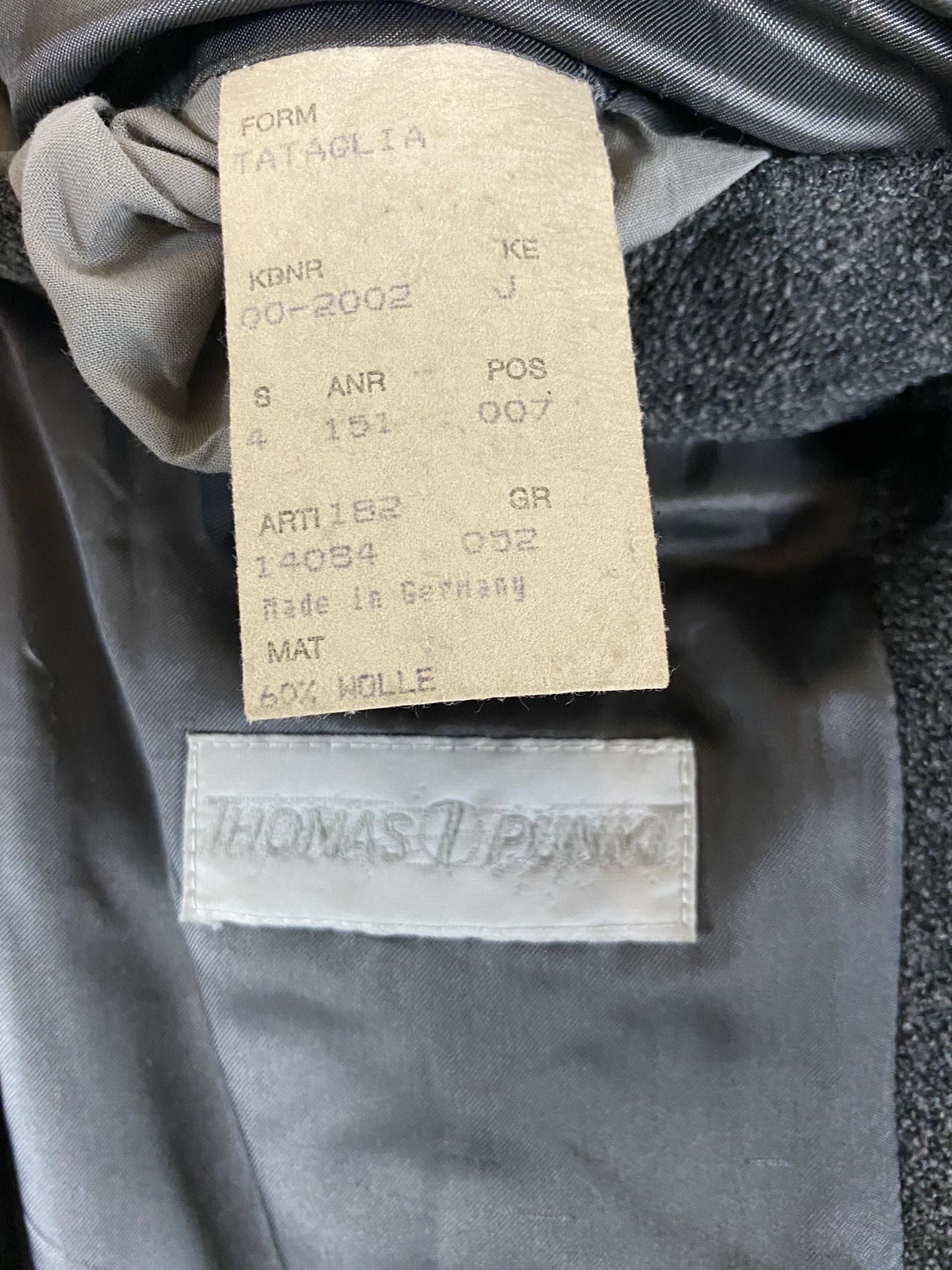 Basic Thomas I Punkt Jackett/Sakko Anthrazit L - RareRags